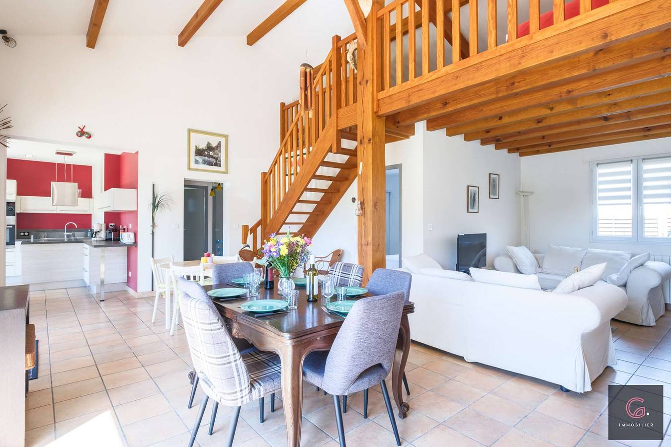 Maison de vacance avec jardin 8 personnes Biscarrosse in Biscarrosse (town), Biscarrosse