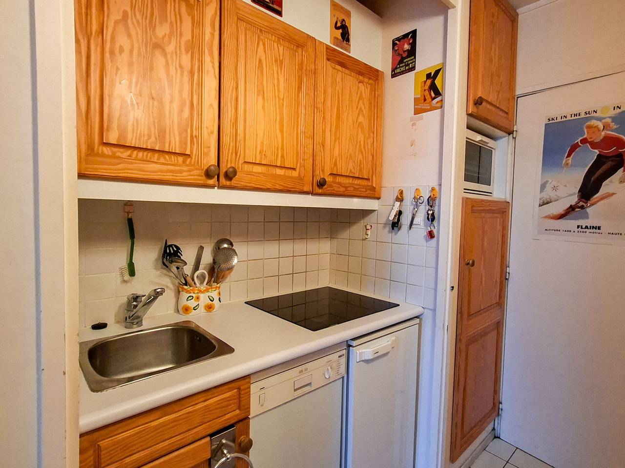 Studio entier, Confortable studio cabine proche pistes - 4 pers. in Flaine, Arâches-la-Frasse