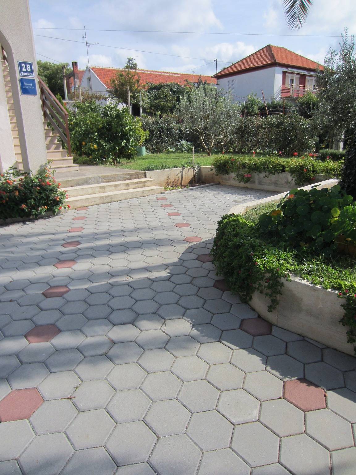 Ganze Wohnung, 1-Zimmer-Ferienwohnung mit Balkon und Meerblick Zadar - Diklo, Zadar A-11662-b in Zadar (Kommun), Zadar