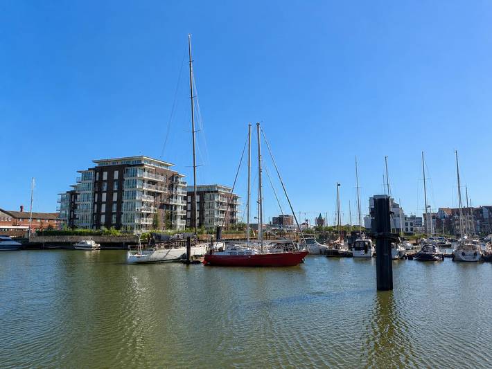 Ferienwohnung für 4 Personen, mit Meerblick und Terrasse sowie Garten in Cuxhaven (Stadt)
