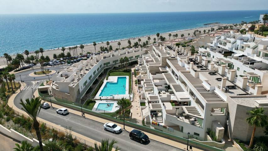 Apartamento para 5 personas, con Jardín y Piscina para niños en Mojácar