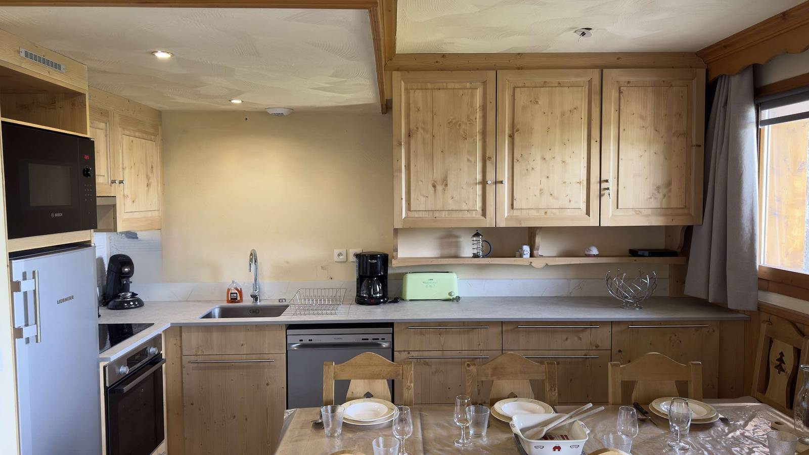 Appartement de vacances entier, La Valériane 18 - Appartement offrant une vue magnifique sur la vallée in Valmorel, Les Avanchers-Valmorel