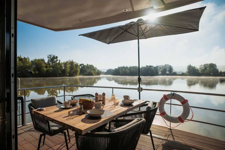 Ferienhaus für 4 Personen, mit Terrasse und Ausblick sowie Seeblick im Weserbergland - 3