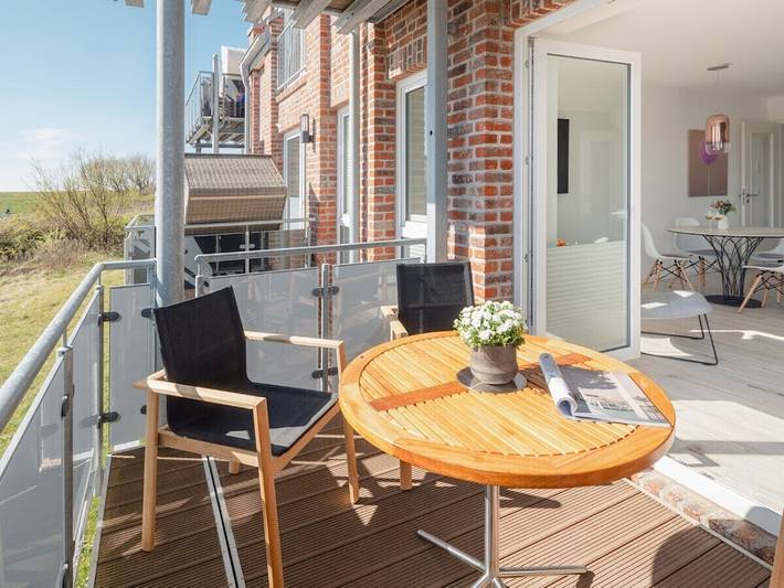 Ferienhaus für 4 Personen, mit Balkon und Terrasse sowie Sauna auf Juist - 2