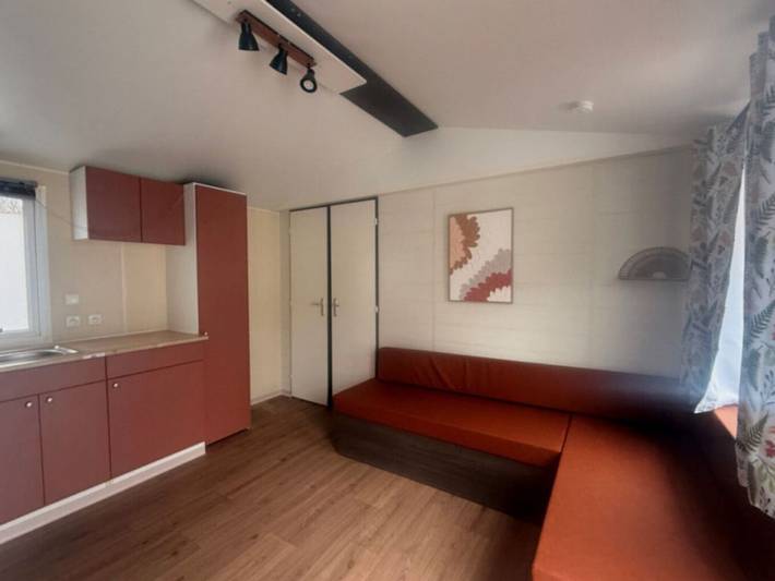 Mobil home pour 5 personnes, avec piscine et terrasse, animaux acceptés à Espelette - 2