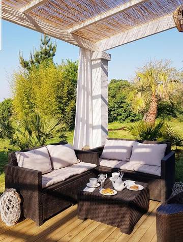 Gîte pour 4 personnes, avec sauna et jardin ainsi que vue et terrasse à L'Île-d'Olonne