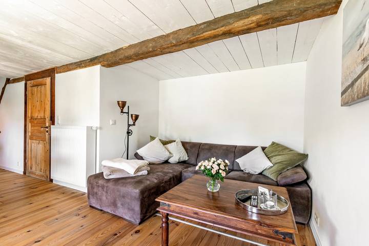 Entire apartment, Apartment Klein Bullerbü in Schülp an der Nord Sea with Shared Terrace, Garden and Wi-Fi in Schülp, Eider-Treene-Sorge