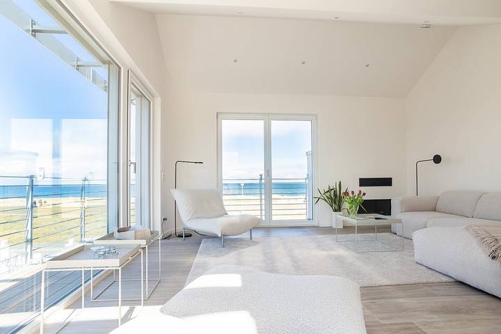 Ferienwohnung für 4 Personen, mit Balkon und Sauna