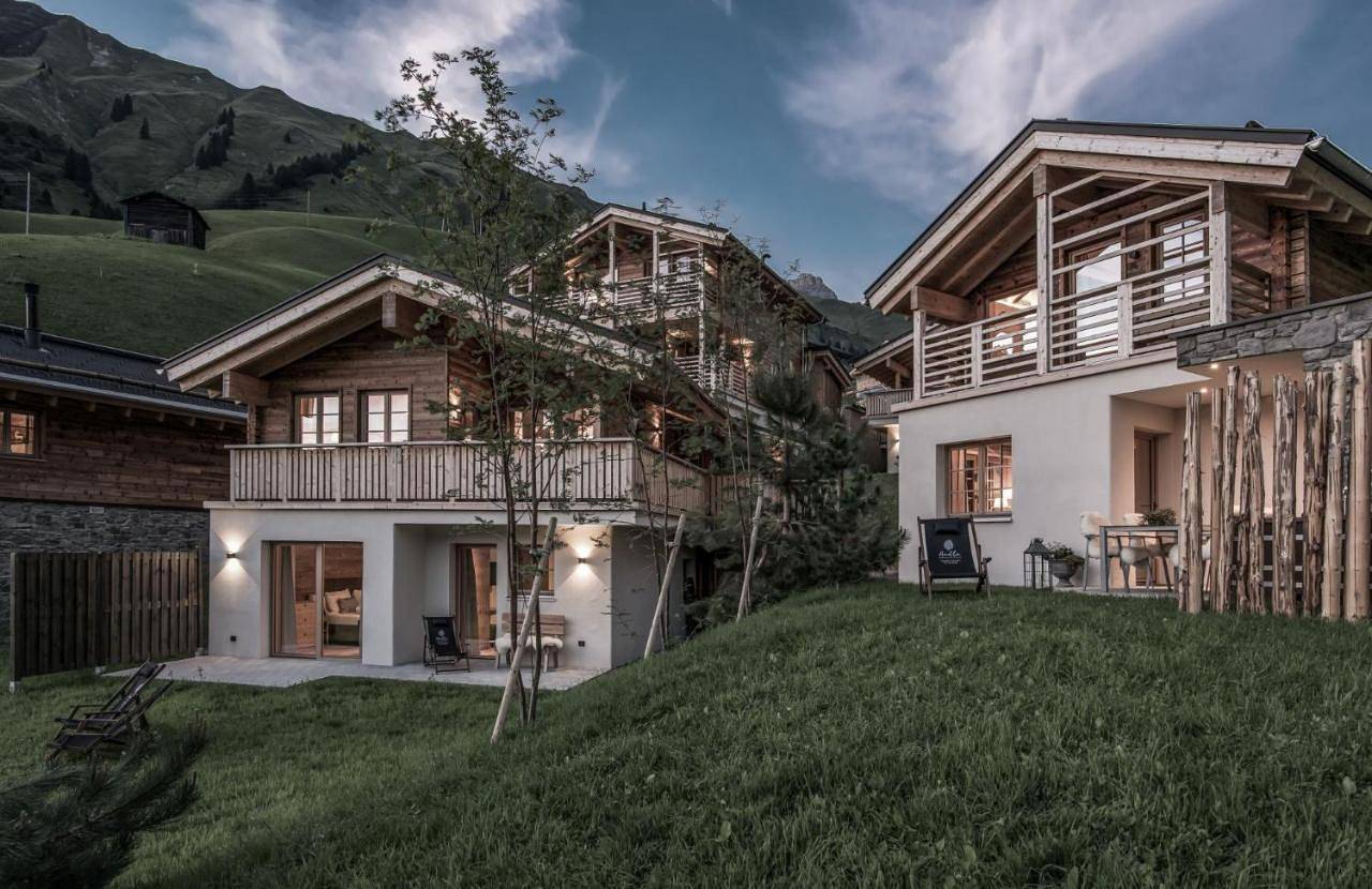 Aadla Walser-Chalets mit privater Sauna, Hotpot und Hotelservice in Schröcken, Bregenzerwald