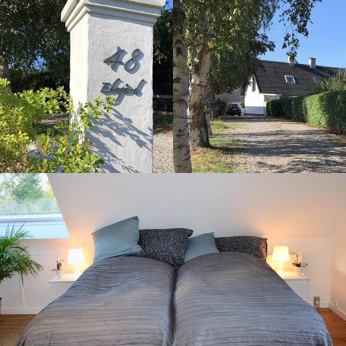 Landhus for 4 personer, med Terrasse og Have i Hillerød