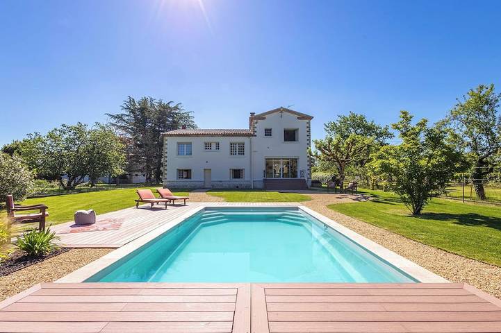Ferienhaus für 4 Personen, mit Garten und Pool - 1