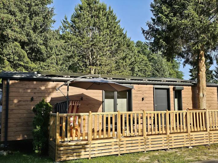 Ferienhaus für 4 Personen, mit Terrasse und Sauna in Dabel