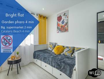 Gîte pour 2 personnes dans Plage des Catalans