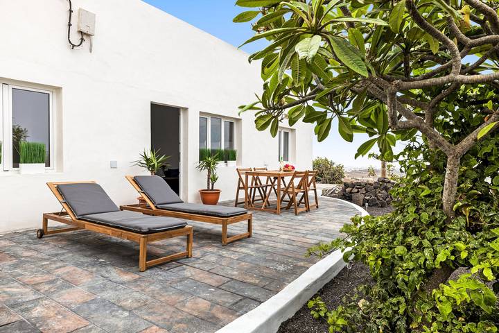 Apartamento para 3 personas, con terraza en Nazaret
