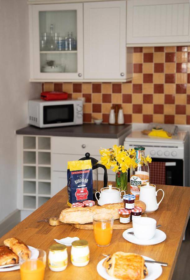 Maison de vacances pour 6 personnes, avec vue et jardin