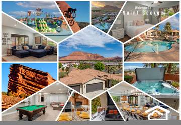 Vacation Rental for 32 Guests in Santa Clara (UT), Zion National Park, Picture 1