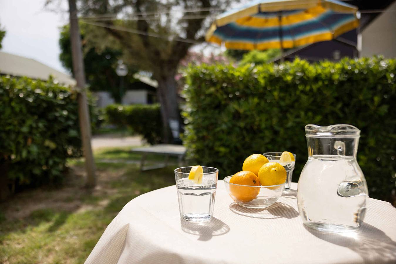 Bungaló con aire acondicionado, internet, jardín y piscina in Casal Borsetti, Provincia de Ravenna