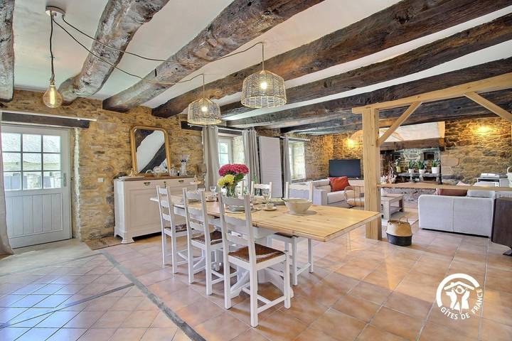 La Chaumiere de Floranges in Région de Pontivy