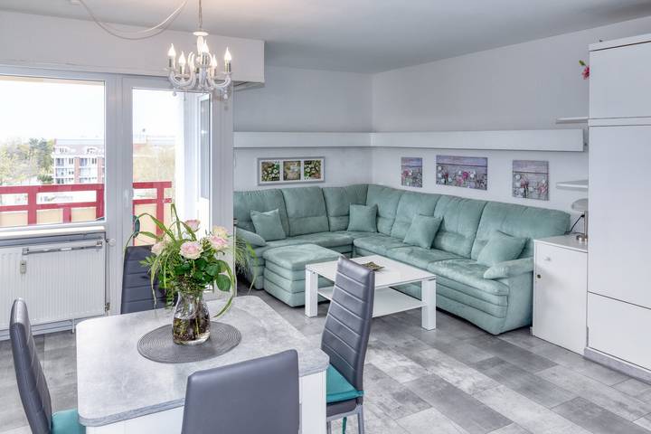 Ferienwohnung für 4 Personen, mit Balkon und Sauna - 1