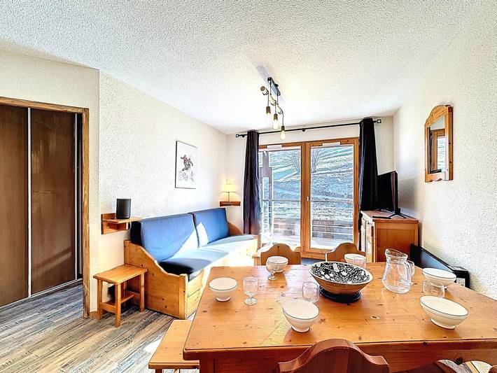 Chalet pour 6 personnes, avec balcon et piscine dans Le Corbier - 3