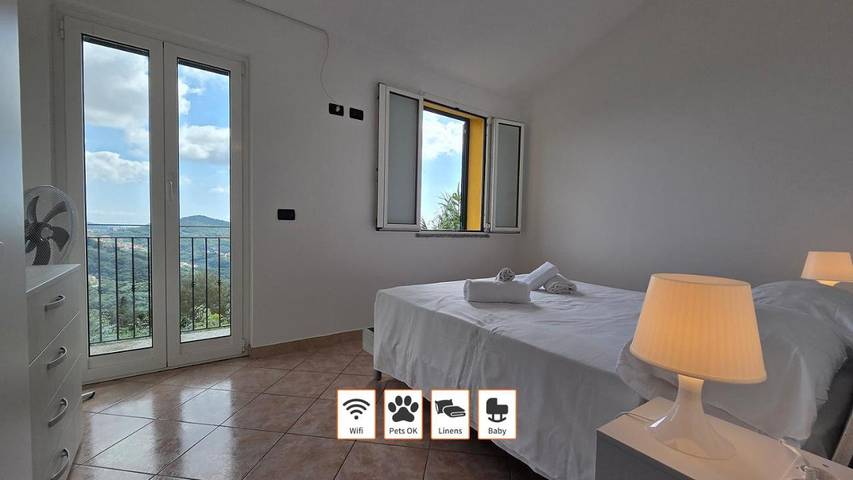 Appartamento vacanze per 4 persone, con panorama e balcone - 1