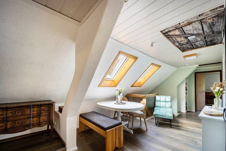 Appartement entier, Appartement 'Salty Sol' avec terrasse commune et Wi-Fi à Leutkirch im Allgäu in Winterstetten, Leutkirch im Allgäu