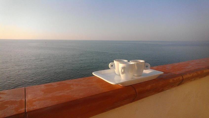 Casa vacanza per 4 persone, con Balcone e Terrazza nonché Giardino e Panorama ad Agropoli