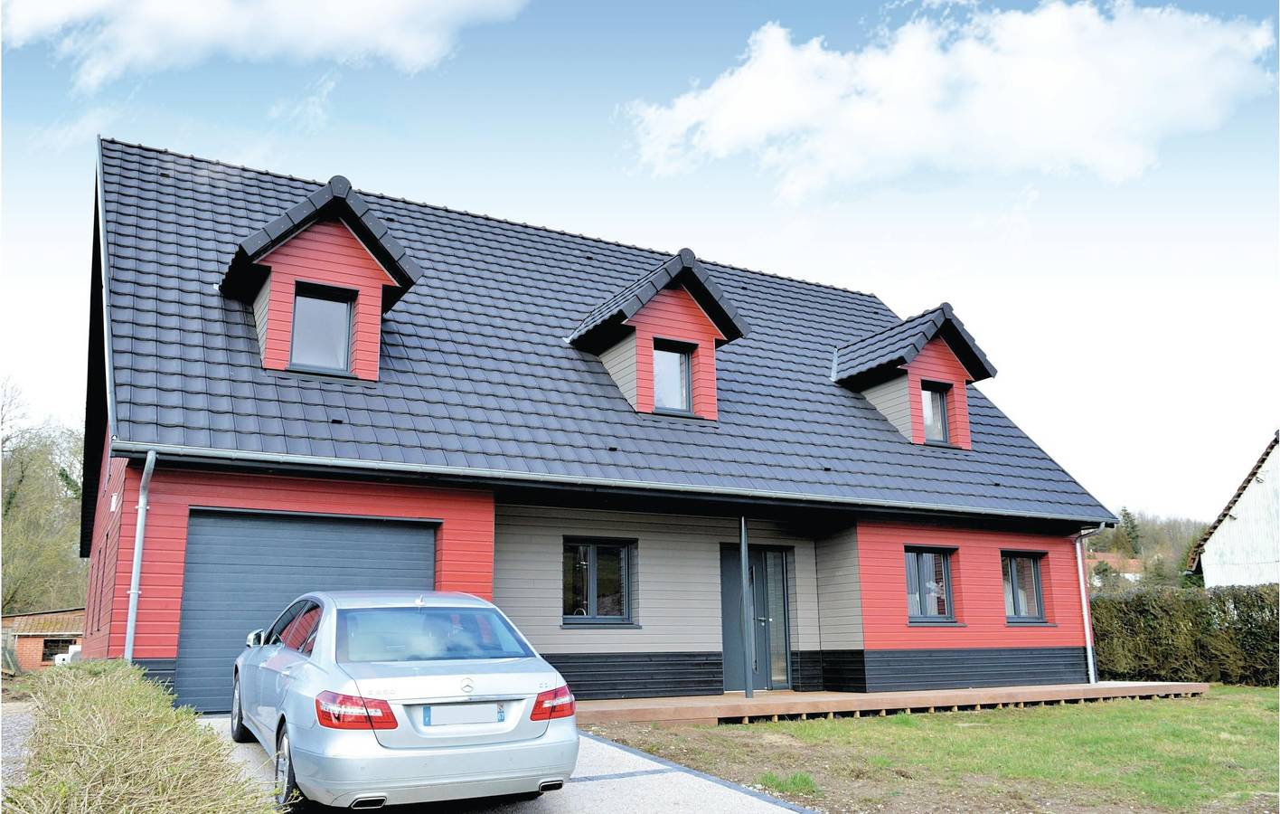 Saint-Denœux Oasis : Appartement avec piscine, jardin et WiFi in Marenla, Région de Montreuil