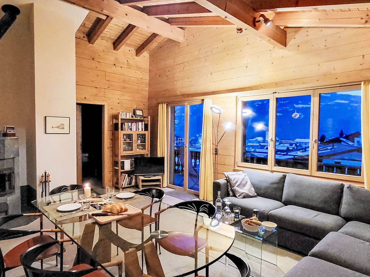 Apartamento entero, Chalet mit Bergsicht in Laax Dorf, Laax