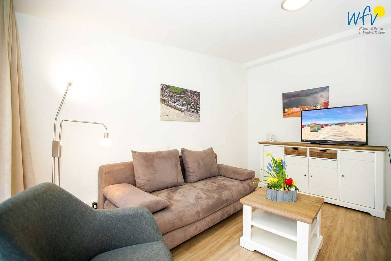 Entire apartment, Komfortable Ferienwohnung auf Borkum in schöner Strandnähe in Borkum