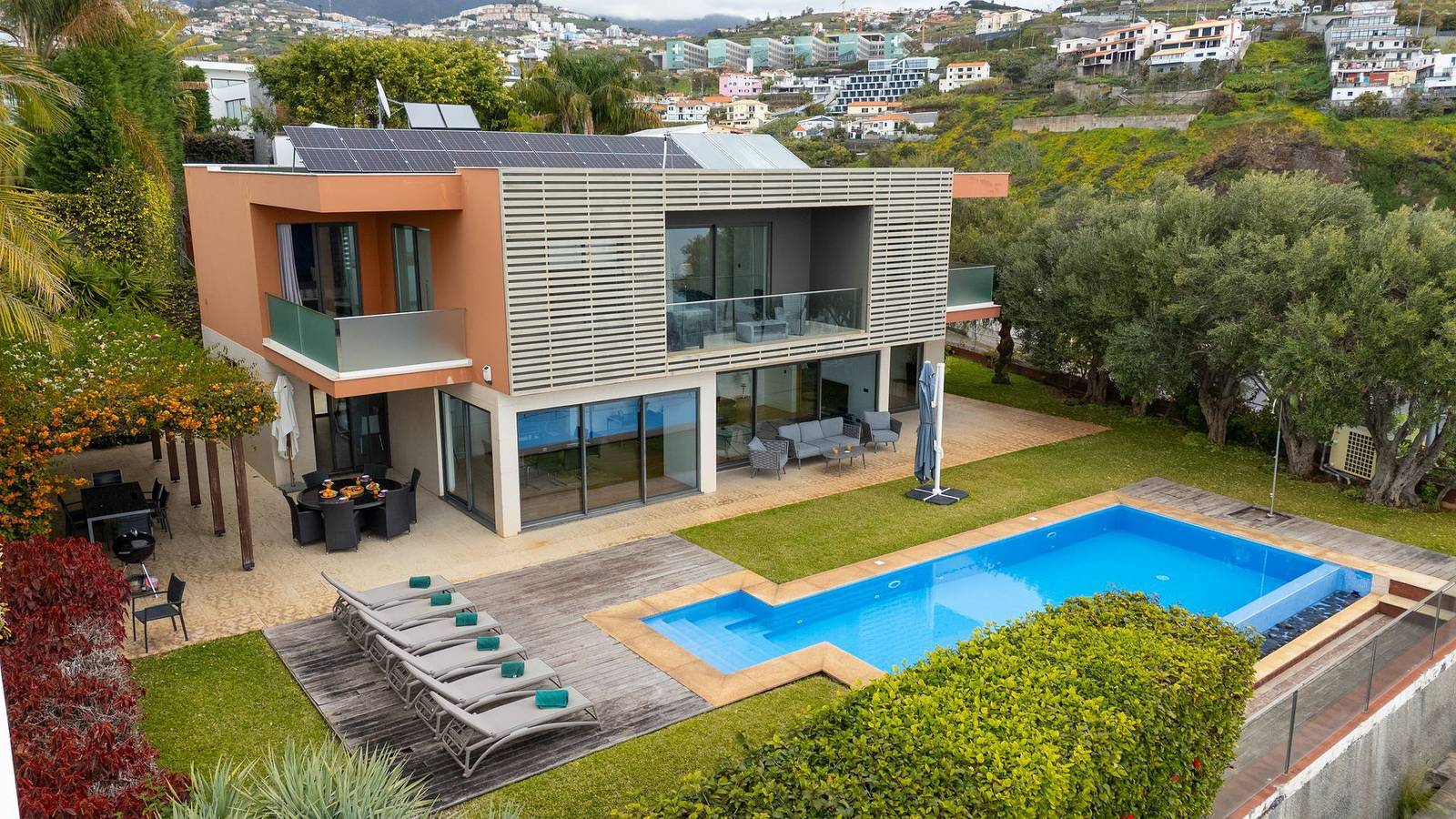 Ferienhaus für 8 Personen mit Terrasse in São Martinho, Madeira