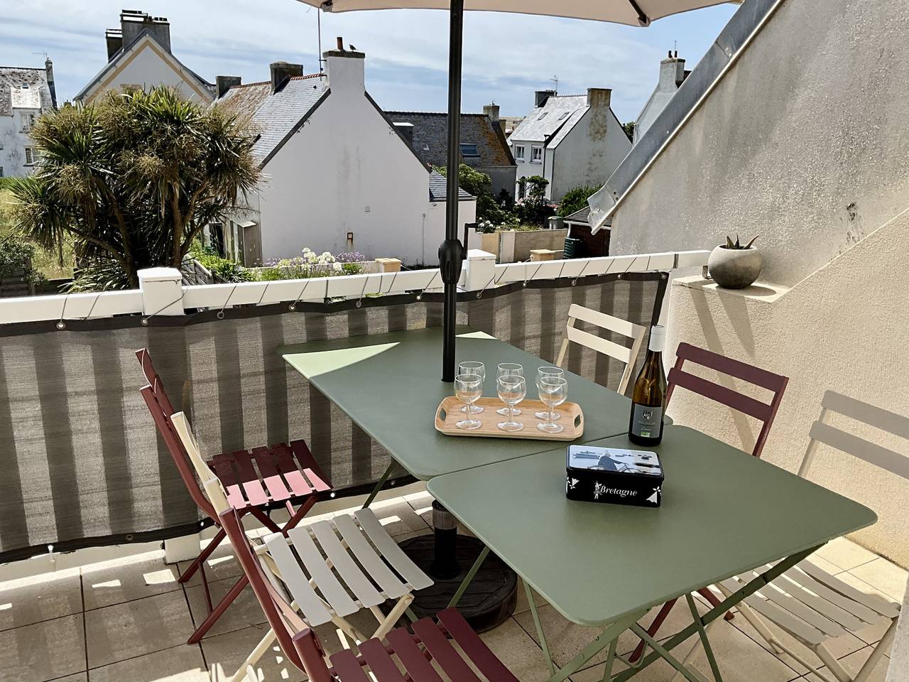 Petite Maison vue mer - jardin, Wifi & Bbq in Saint-Guénolé, Penmarch
