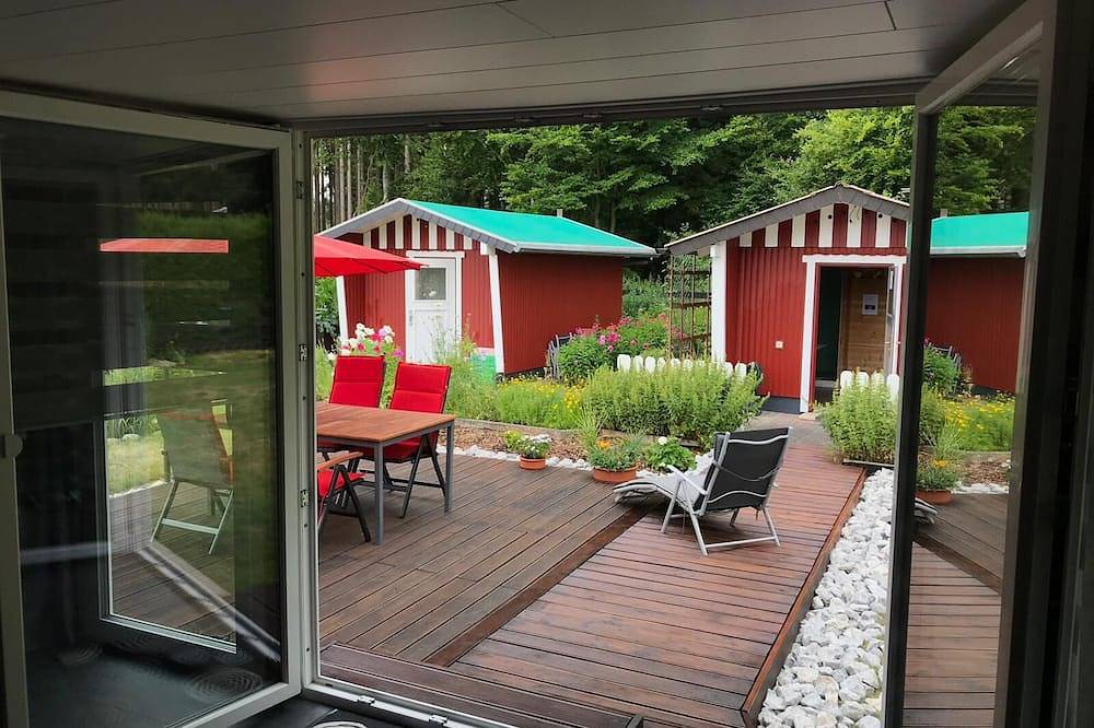 Houten huis met grote tuin en sauna \"honden welkom\" in Helferskirchen, Westerwald