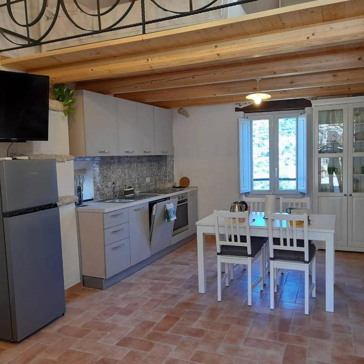 Appartamento per 5 persone, con Balcone e Terrazza nonché Giardino e Panorama a Orco Feglino