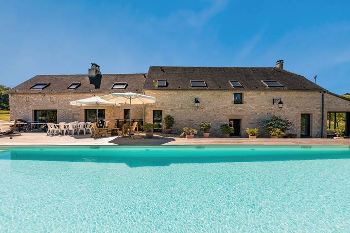 Villa pour 12 personnes, avec jardin et terrasse - 1