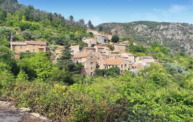 Gîte pour 12 personnes, avec terrasse et jardin à Saint-Vincent-d'Olargues