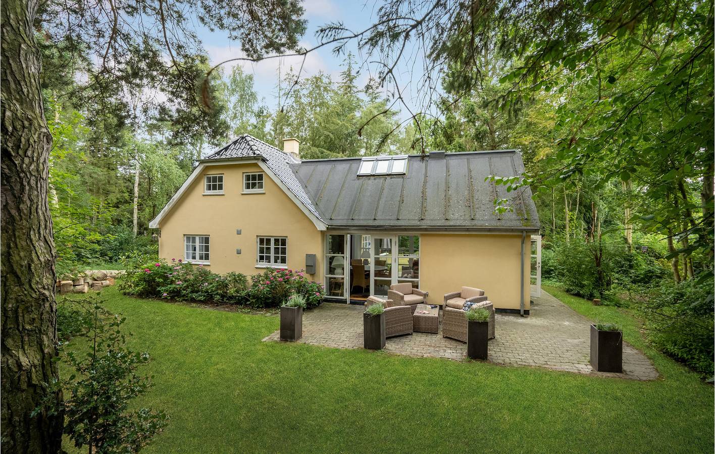 Vacation house for 6 people with terrace in Væggerløse, Swedish Baltic Sea