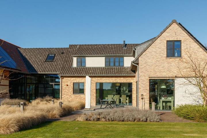 Maison de vacances pour 8 personnes, avec Terrasse ainsi que Jardin et Vue à Kortessem