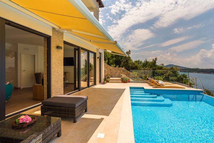 Ferienhaus für 6 Personen, mit Meerblick und Terrasse sowie Garten, mit Haustier in Zaton - 4