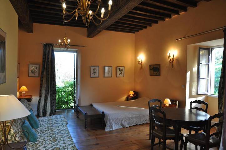 Maison de vacances pour 6 personnes, avec vue et jardin