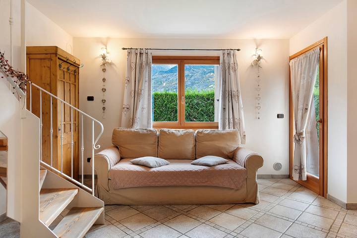 Ferienwohnung für 5 Personen, mit Garten