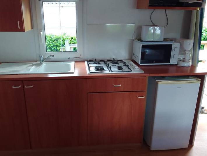 Camping Plein Air Neuvicois - Mobilheim 4 personen - Duo 79 in Périgord Blanc