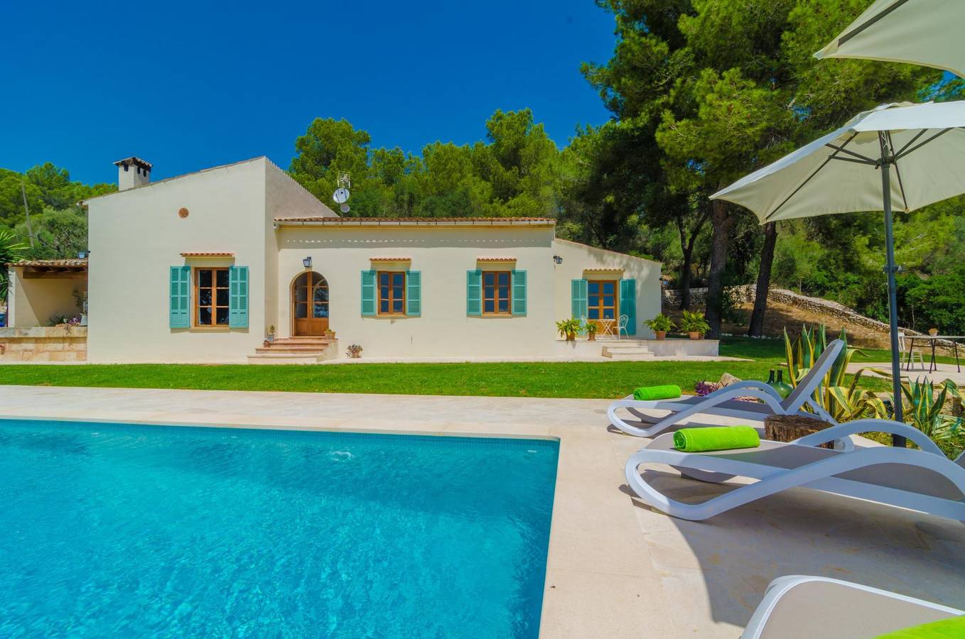 Son Mora - Ferienhaus mit privaten Pool in Porreres. Wifi gratis in Porreres, Mallorca Süden