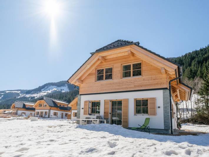 Chalet für 10 Personen, mit Terrasse und Garten sowie Sauna