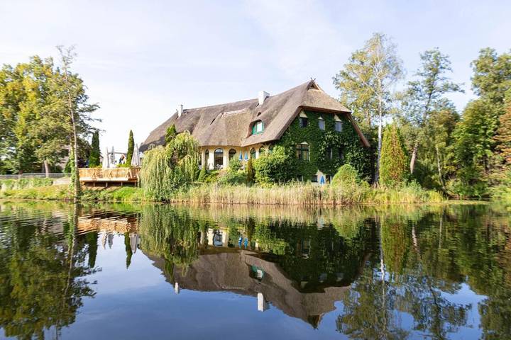 Hotel für 2 Personen, mit Balkon und Terrasse sowie Garten und Ausblick in Wendisch Rietz - 3