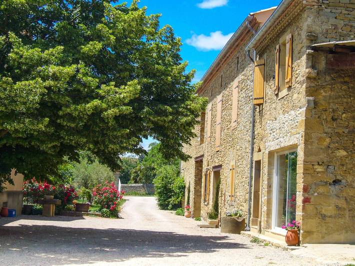 Ferme pour 6 personnes, avec terrasse et jardin dans l' Aude