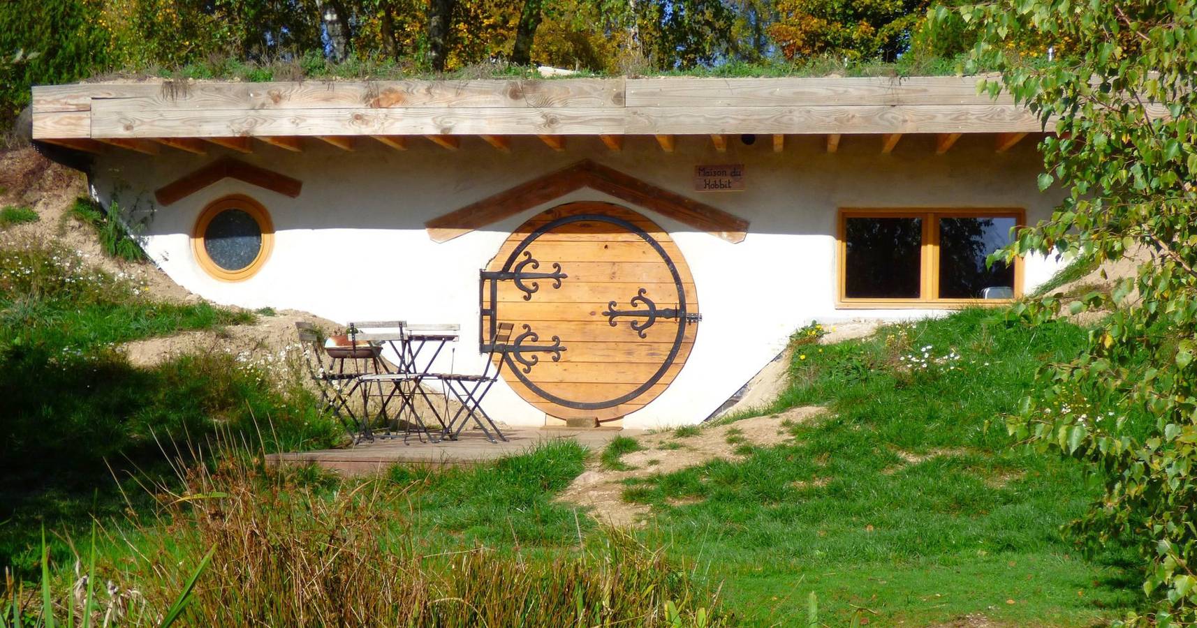 Maison du Hobbit - Domaine du Balbuzard in Condat-en-Combraille, Massif central