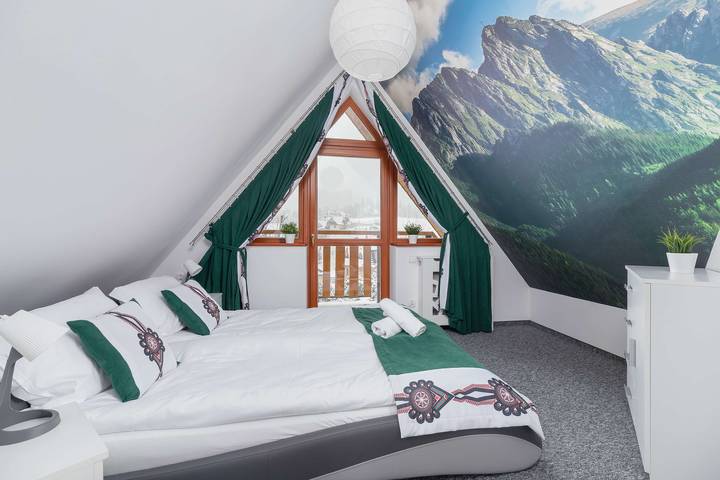 Ganze Wohnung, Ferienwohnung für 7 Personen mit Garten in Zakopane, Karpaten (Polen)