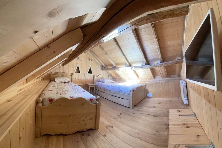 Chalet pour 6 personnes, avec balcon à Huez - 3