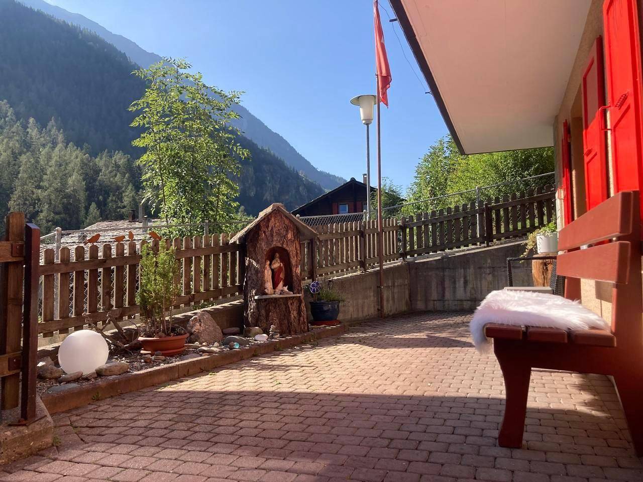 Ganze Ferienwohnung, Ferienwohnung Morgengruss in St. Niklaus, Walliser Alpen